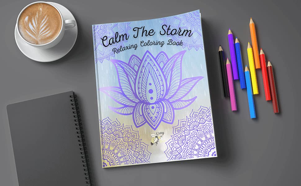 Relax and Unwind with The Calm Coloring Book